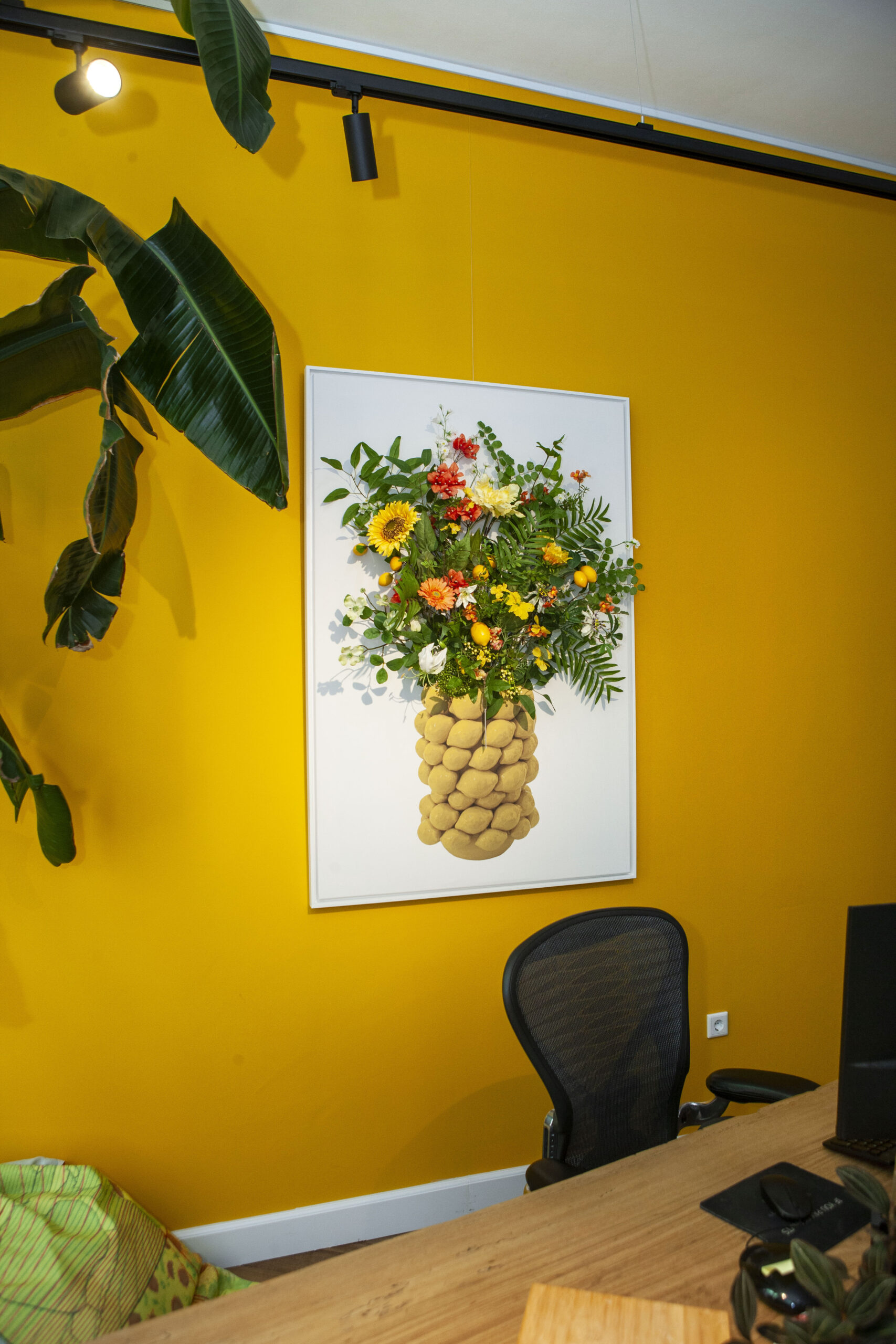 3D bloemenschilderij Botanica - Afbeelding 3