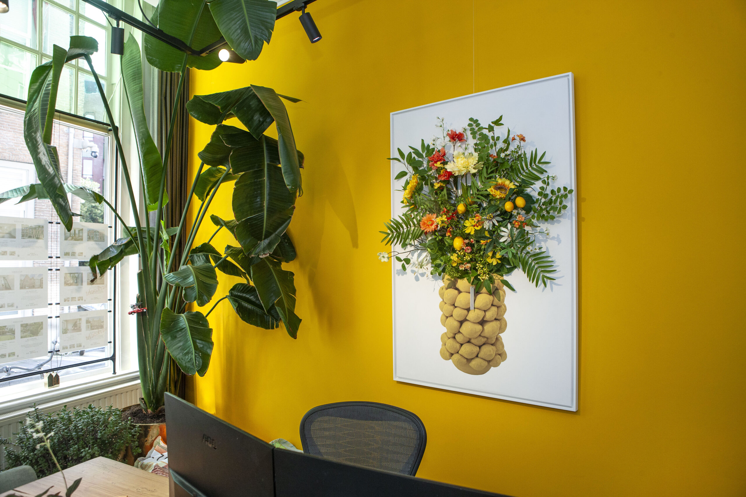 3D bloemenschilderij Botanica - Afbeelding 2