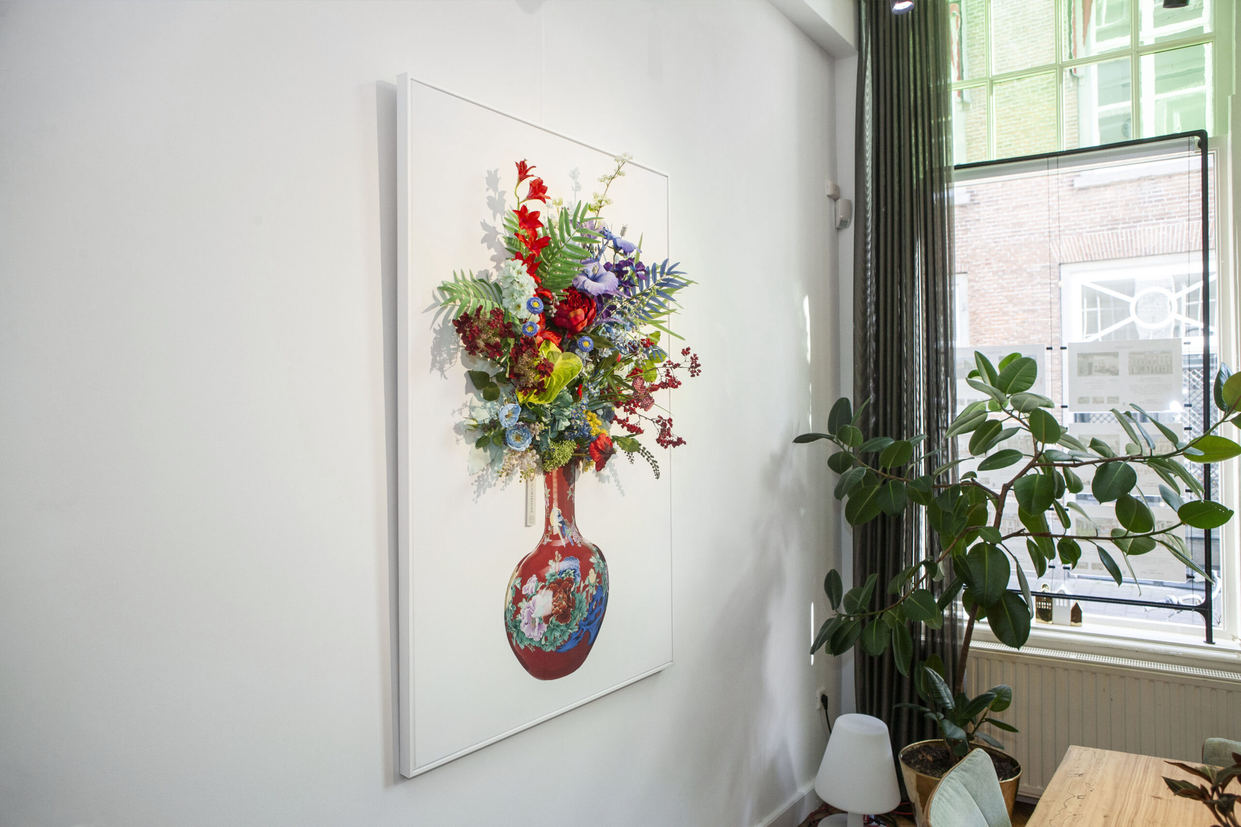 3D bloemenschilderij Radiance - Afbeelding 2