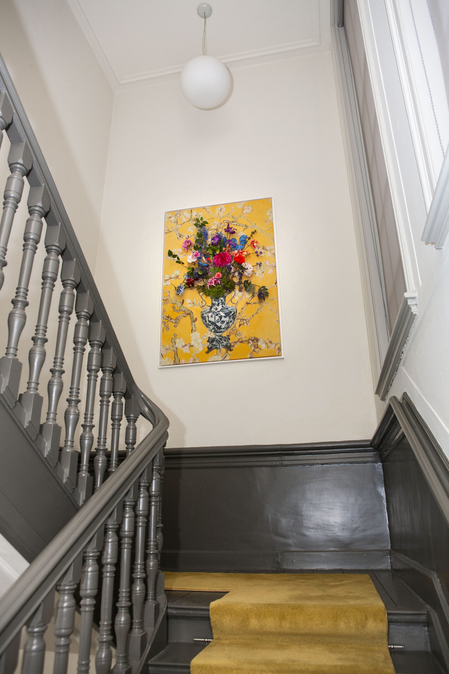 3D bloemenschilderij Graceful - Afbeelding 2