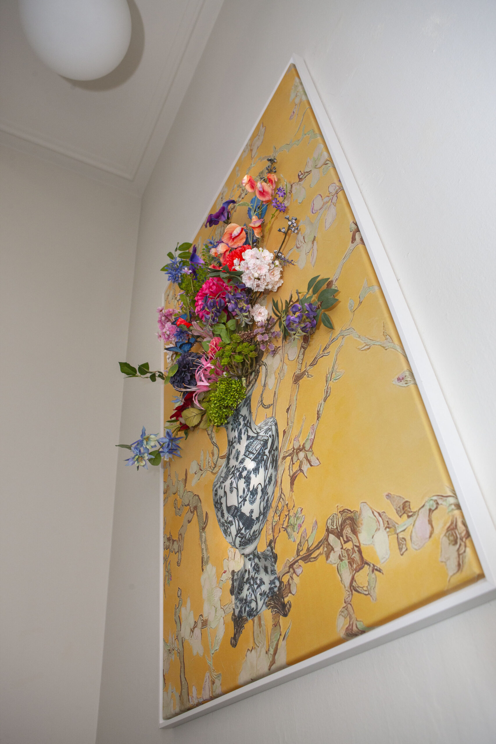3D bloemenschilderij Graceful - Afbeelding 5