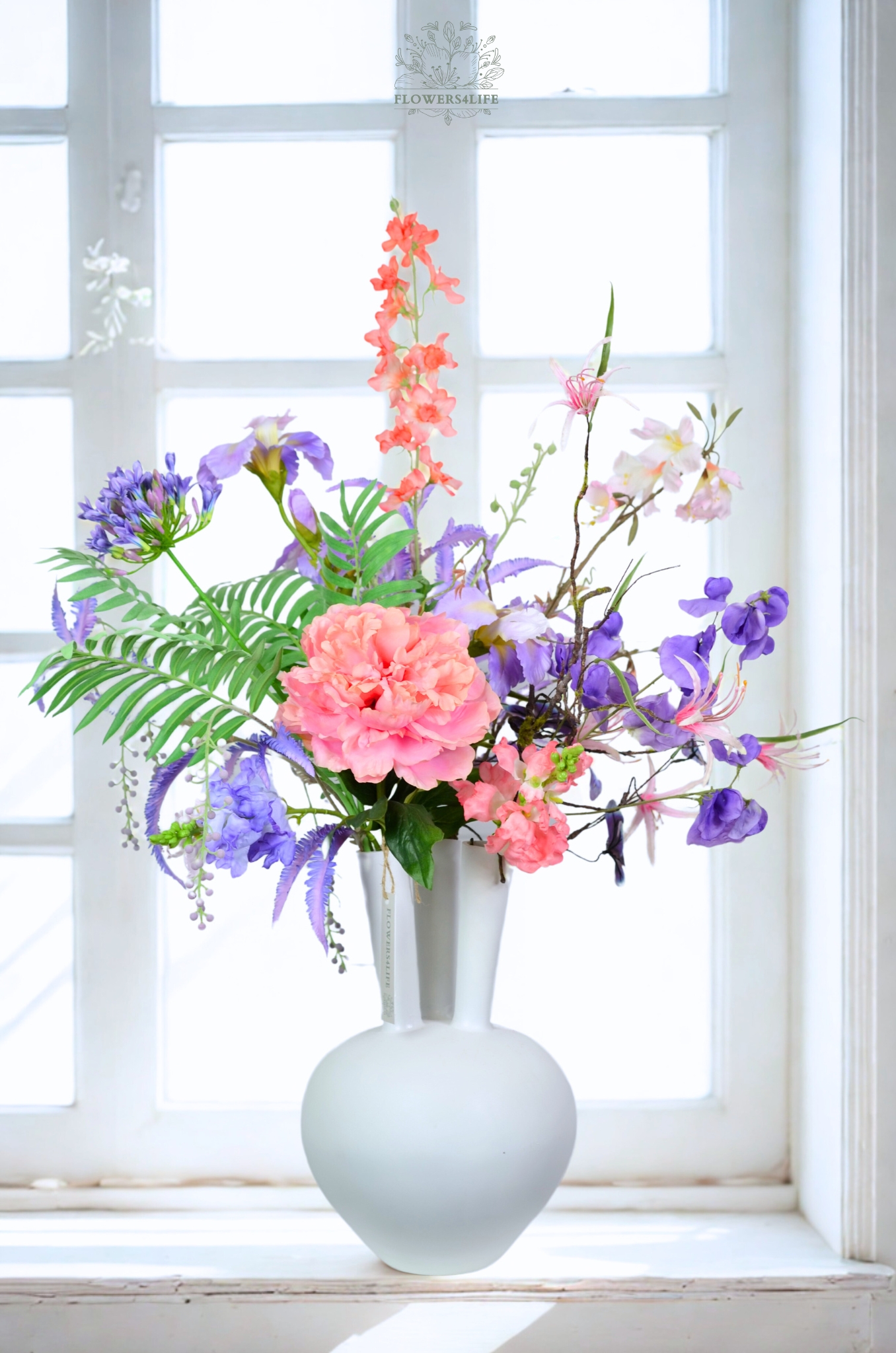 Lilac reverie voor luxe kunstbloemen voor in jouw interieur!