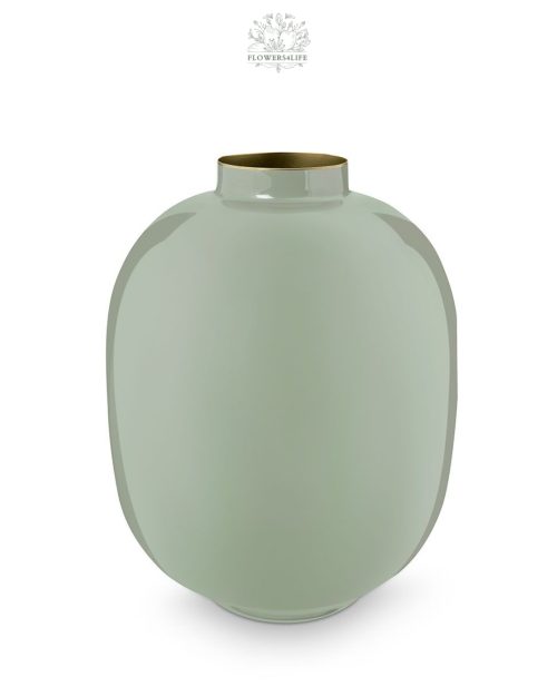 Vaas metal green Pip