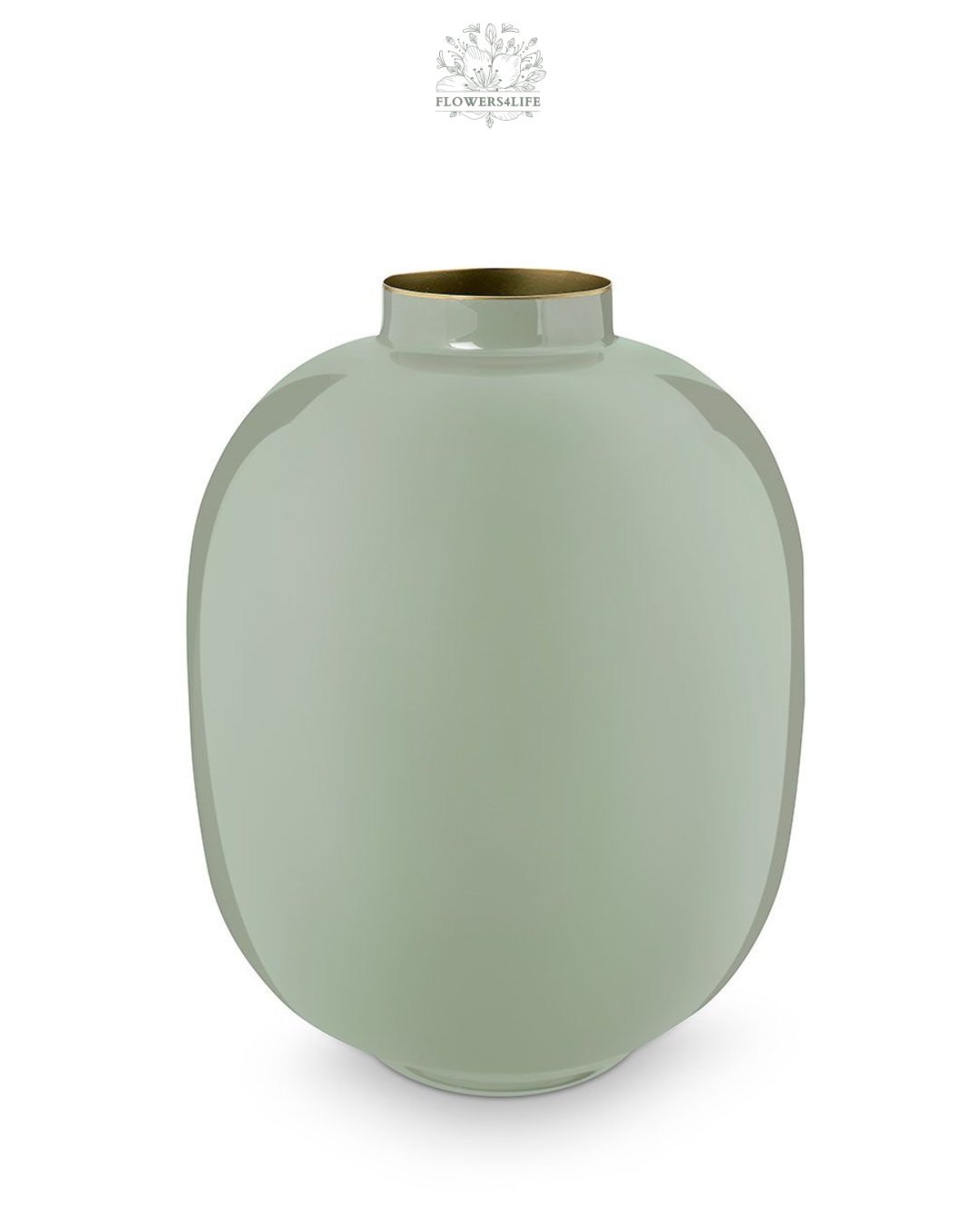 Vaas metal green Pip