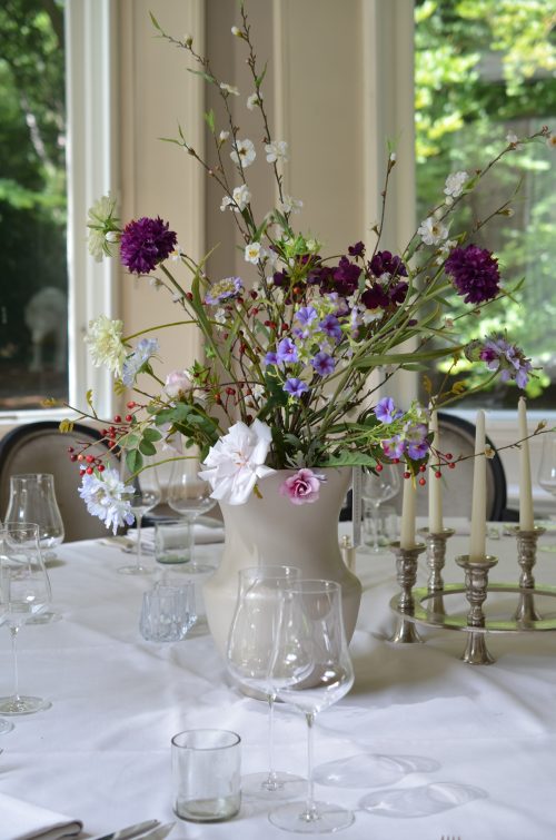 Zijden bloemen boeket Adele