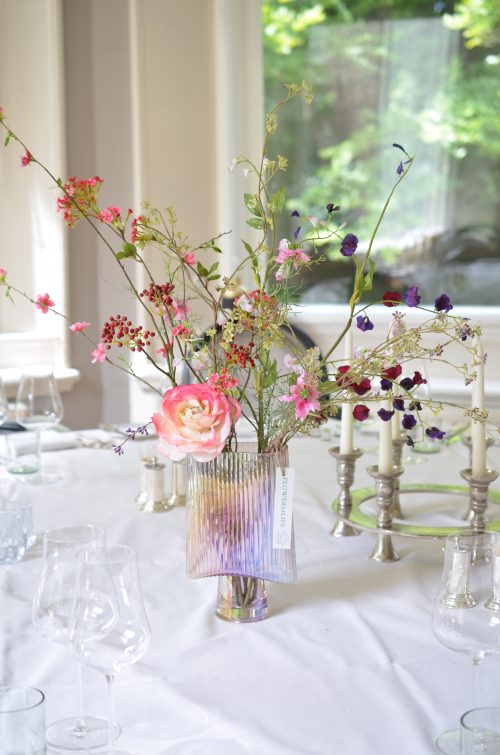 zijden bloemen boeket Amour