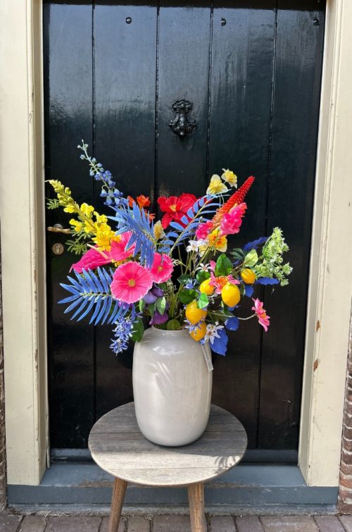 Zijden boeket Scarlett